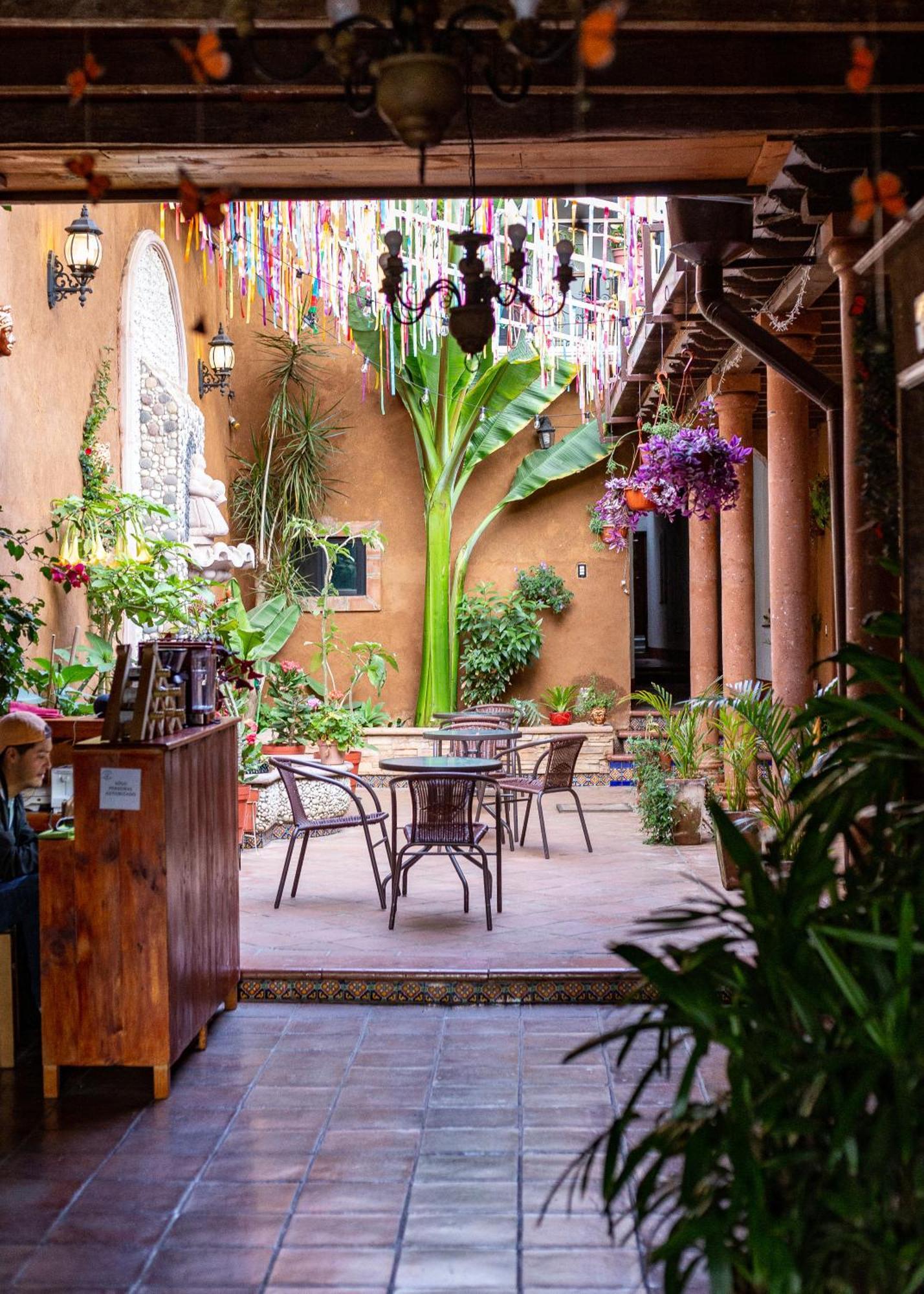 Posada El Palomar パツクアロ エクステリア 写真