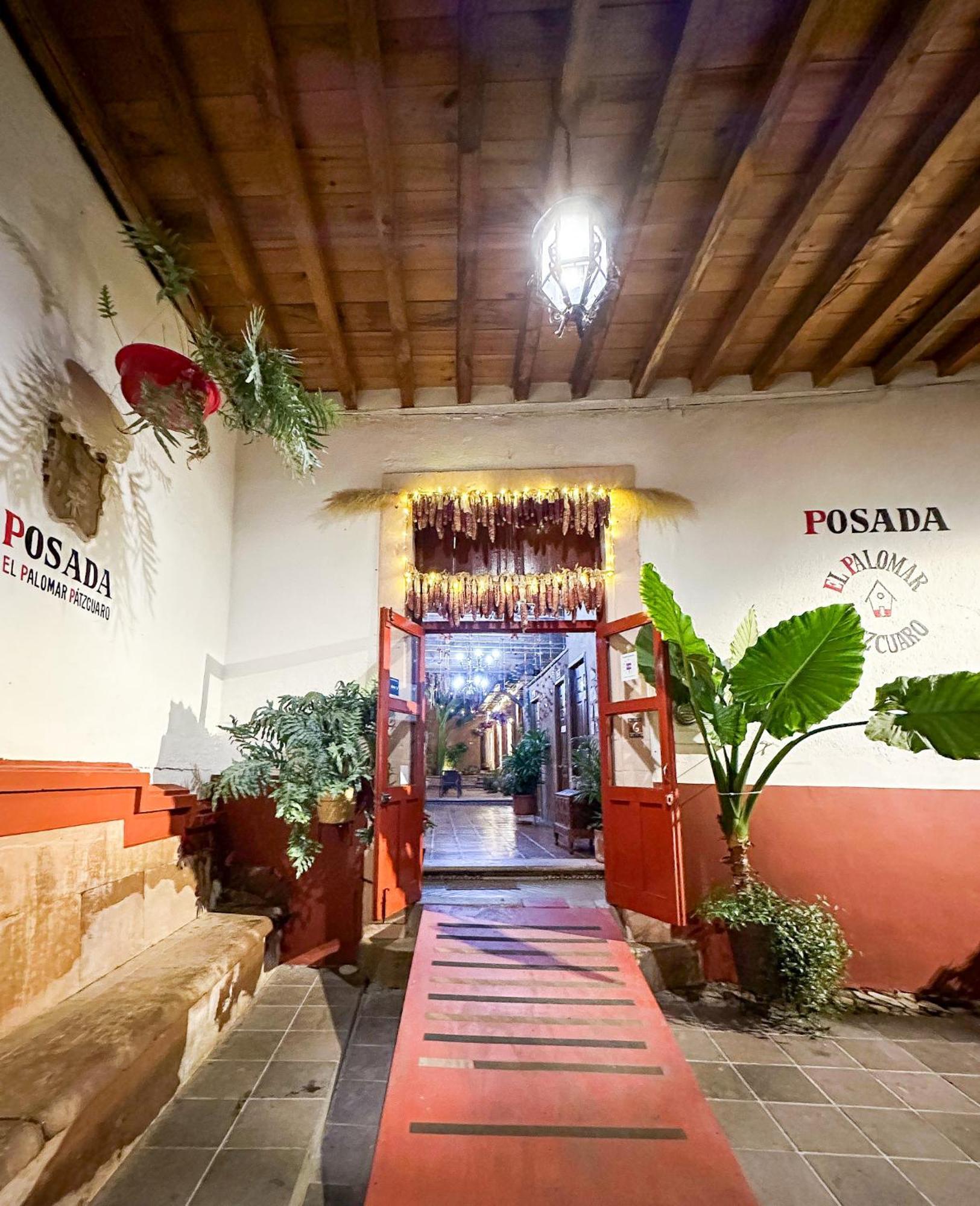 Posada El Palomar パツクアロ エクステリア 写真