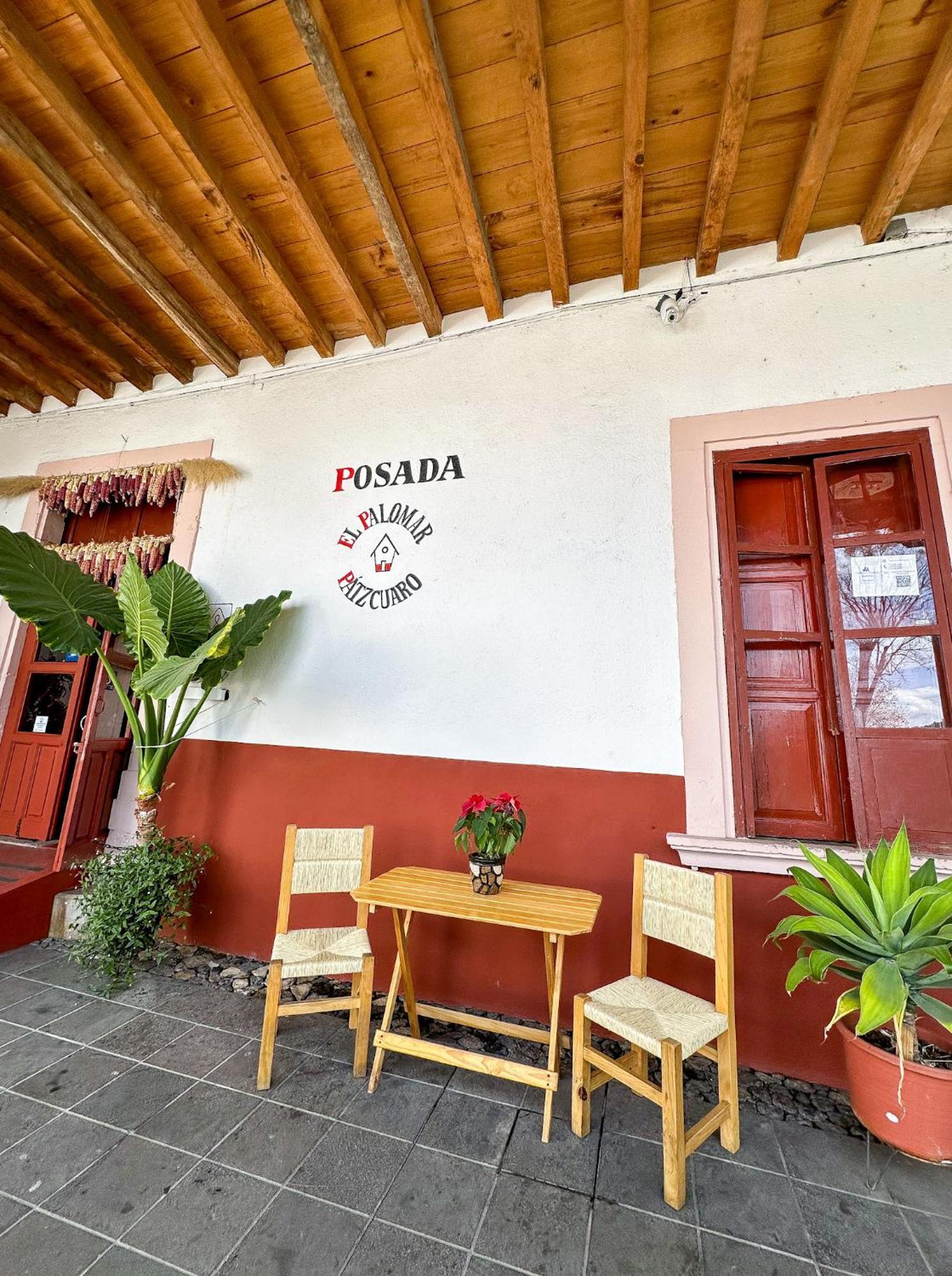 Posada El Palomar パツクアロ エクステリア 写真